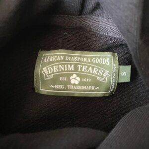 Denim Tears Cotton Wreath Sweatshirt Hoodie Black (Message Before Purchase)